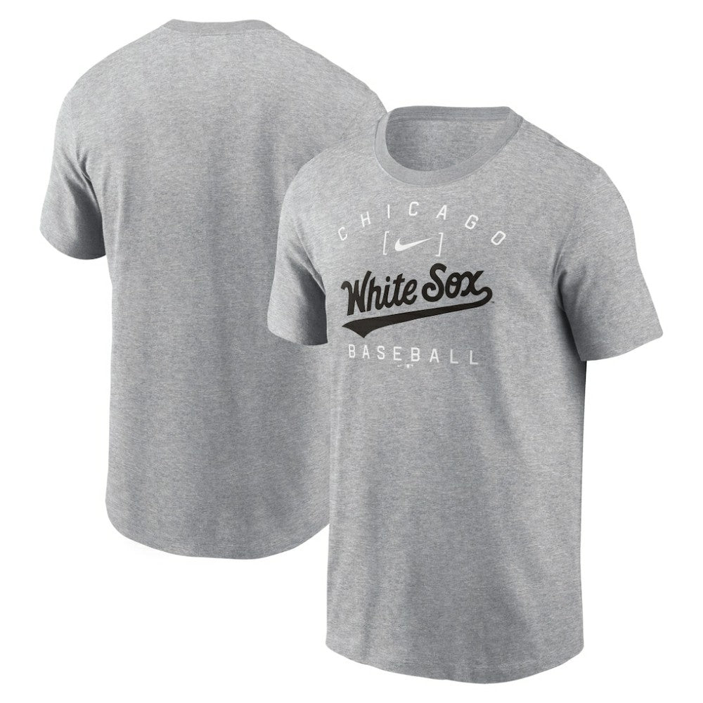 Chicago White Sox Home Team Athletic Arch T-Shirt Heather Gray | Nike