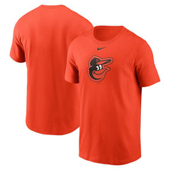 Baltimore Orioles Fuse Large Logo T-Shirt Orange | Nike