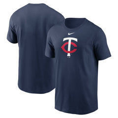 Minnesota Twins Fuse Large Logo T-Shirt Navy | Nike