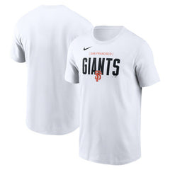 San Francisco Giants Home Team Bracket Stack T-Shirt White | Nike