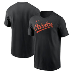 Baltimore Orioles Fuse Wordmark T-Shirt Black | Nike