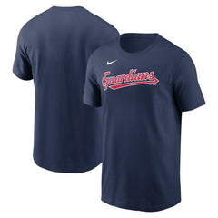 Cleveland Guardians Fuse Wordmark T-Shirt Navy | Nike