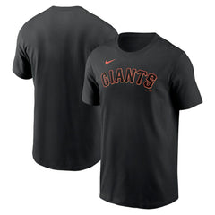San Francisco Giants Fuse Wordmark T-Shirt Black | Nike