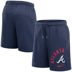 Atlanta Braves Arched Kicker Shorts Navy | Nike