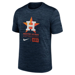 Houston Astros Large Logo Velocity T-Shirt Navy | Nike