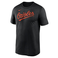 Baltimore Orioles Legend Fuse Wordmark T-Shirt Black | Nike