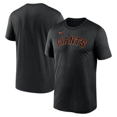 San Francisco Giants Legend Fuse Wordmark T-Shirt Black | Nike