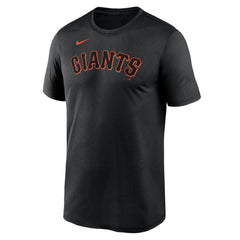 San Francisco Giants Legend Fuse Wordmark T-Shirt Black | Nike