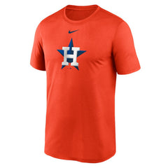 Houston Astros Legend Fuse Large Logo Dri-FIT T-Shirt Orange | Nike