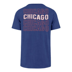 Chicago Cubs Hang Back Franklin T-Shirt Royal | 47 brand