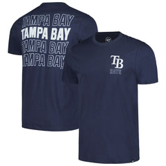 Tampa Bay Rays Hang Back Franklin T-Shirt Navy | 47 brand