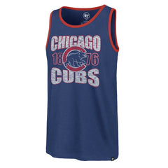 Chicago Cubs Upload Franklin Tank Top Royal | 47 brand