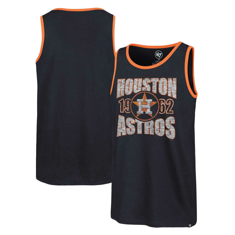 Houston Astros Upload Franklin Tank Top Navy | 47 brand