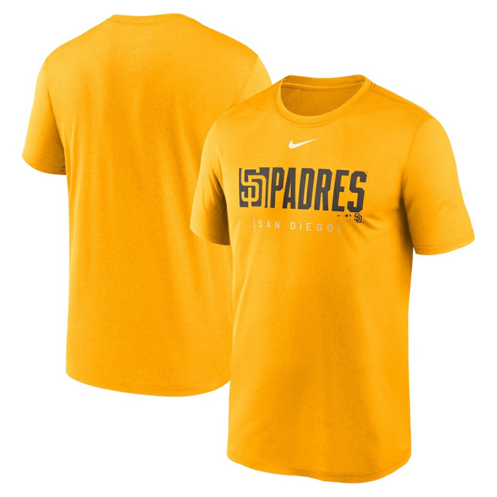 San Diego Padres Knockout Legend Performance T-Shirt Gold | Nike