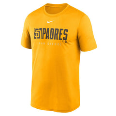 San Diego Padres Knockout Legend Performance T-Shirt Gold | Nike