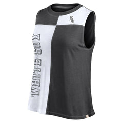 Chicago White Sox Women's Color-Block Tank Top Black/White