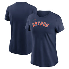 Houston Astros Women's Wordmark T-Shirt Navy | Nike