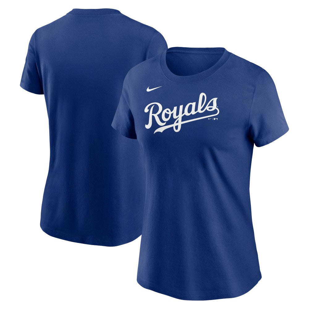 Kansas City Royals Women's Wordmark T-Shirt Royal | Nike