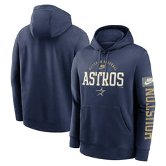 Houston Astros Cooperstown Collection Splitter Club Fleece Pullover Hoodie Navy | Nike