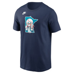 Minnesota Twins Cooperstown Collection T-Shirt Navy | Nike