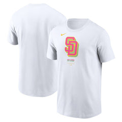 San Diego Padres City Connect Large Logo T-Shirt White | Nike