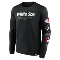 Chicago White Sox Strike the Goal Long Sleeve T-Shirt Black