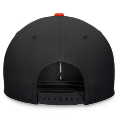 San Francisco Giants Two-Tone Snapback Hat Black/Orange | Nike