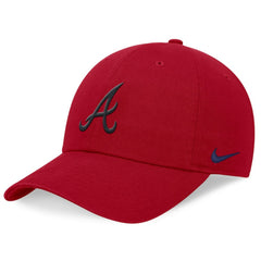 Atlanta Braves Club Adjustable Hat Red | Nike
