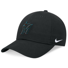 Miami Marlins Club Adjustable Hat Black | Nike