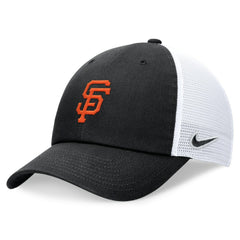 San Francisco Giants Club Trucker Adjustable Hat Black | Nike