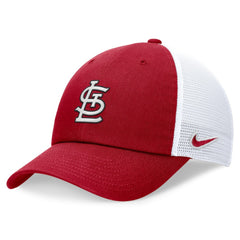 St. Louis Cardinals Club Trucker Adjustable Hat Red | Nike