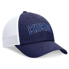 Chicago Cubs Wordmark Adjustable Trucker Hat Royal | Nike