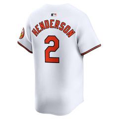 Gunnar Henderson Baltimore Orioles Home Limited Player Jersey - White