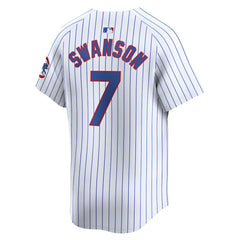 Dansby Swanson Chicago Cubs Home Limited Player Jersey - White