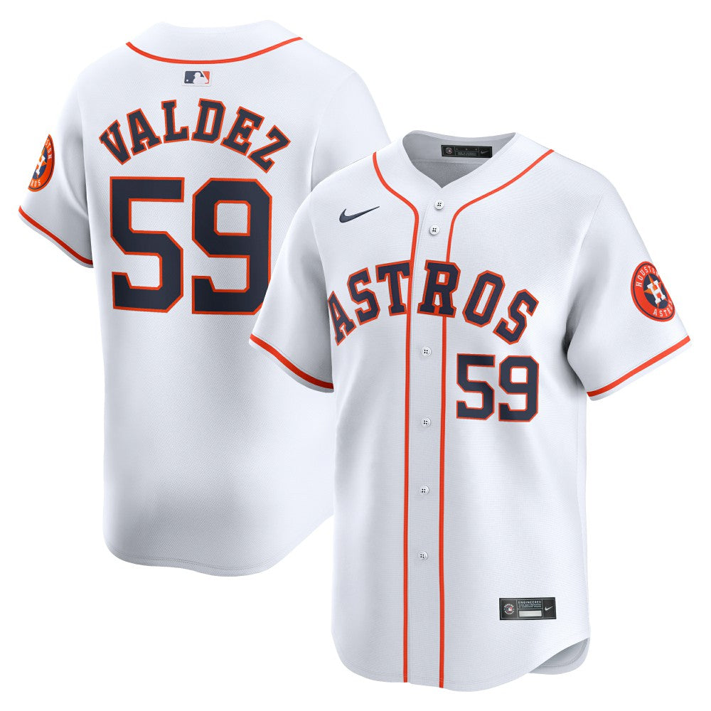 Framber Valdez Houston Astros Home Limited Player Jersey - White