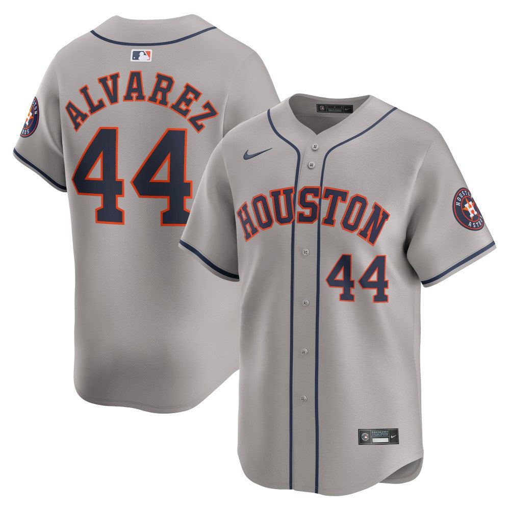 Yordan Alvarez Houston Astros Away Limited Player Jersey Gray | Nike
