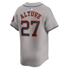 Jose Altuve Houston Astros Away Limited Player Jersey - Gray