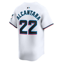 Sandy Alcantara Miami Marlins Home Limited Player Jersey White | Nike