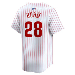 Alec Bohm Philadelphia Phillies Home Limited Player Jersey - White