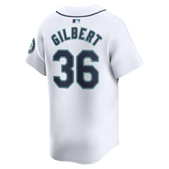 Logan Gilbert Seattle Mariners Home Limited Player Jersey White | Nike