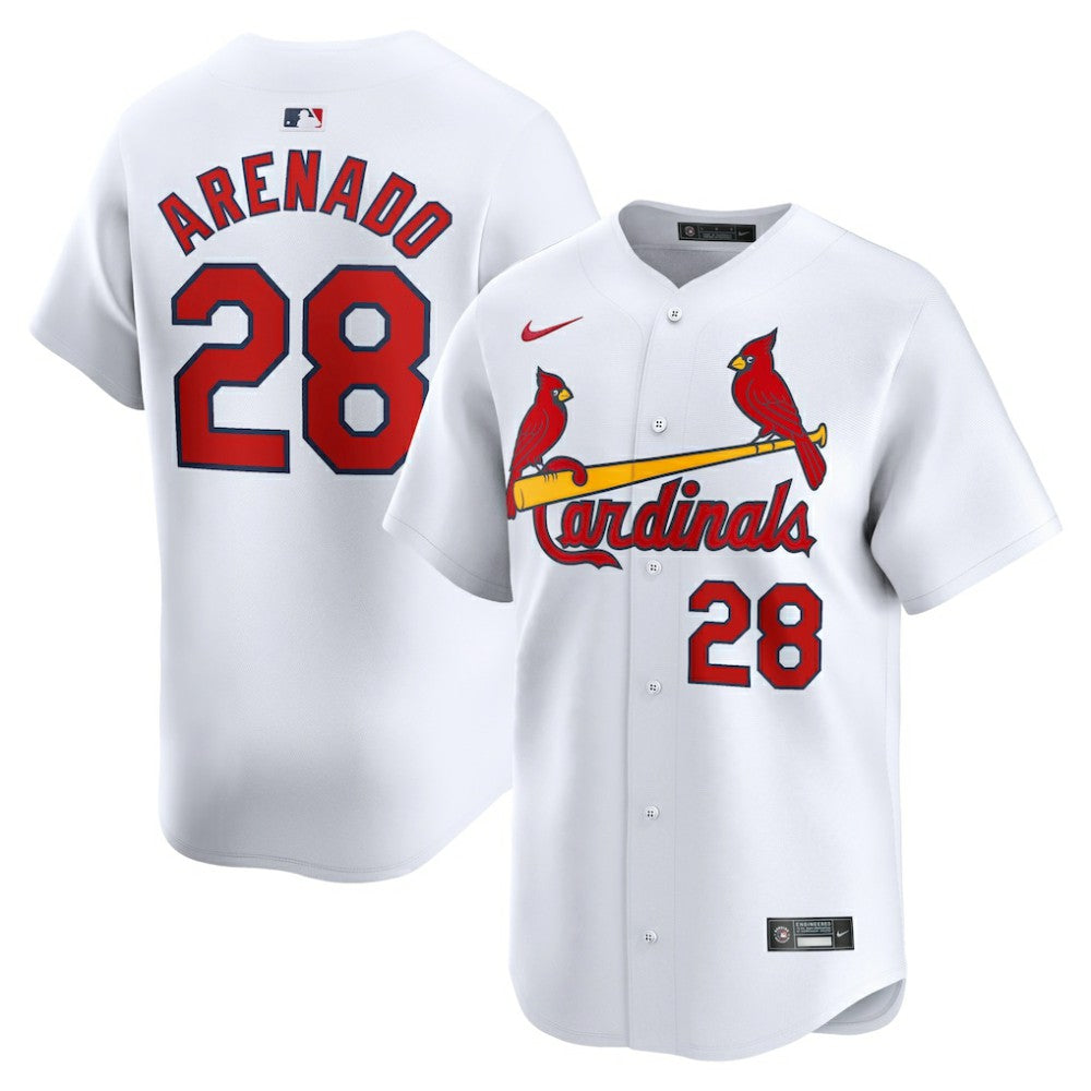 Nolan Arenado St. Louis Cardinals Home Limited Player Jersey - White