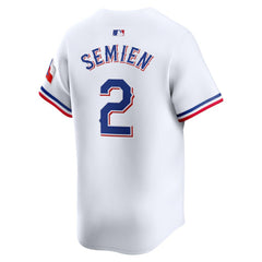 Marcus Semien Texas Rangers Home Limited Player Jersey - White