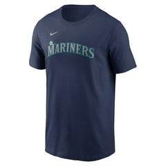 Cal Raleigh Seattle Mariners Fuse Name & Number T-Shirt Navy | Nike