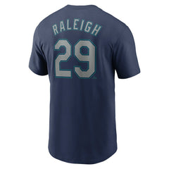 Cal Raleigh Seattle Mariners Fuse Name & Number T-Shirt Navy | Nike