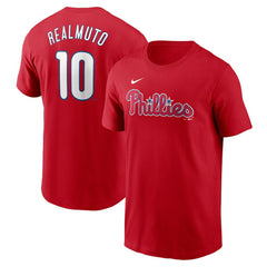 J.T. Realmuto Philadelphia Phillies Fuse Name & Number T-Shirt Red | Nike