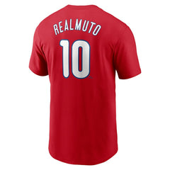 J.T. Realmuto Philadelphia Phillies Fuse Name & Number T-Shirt Red | Nike