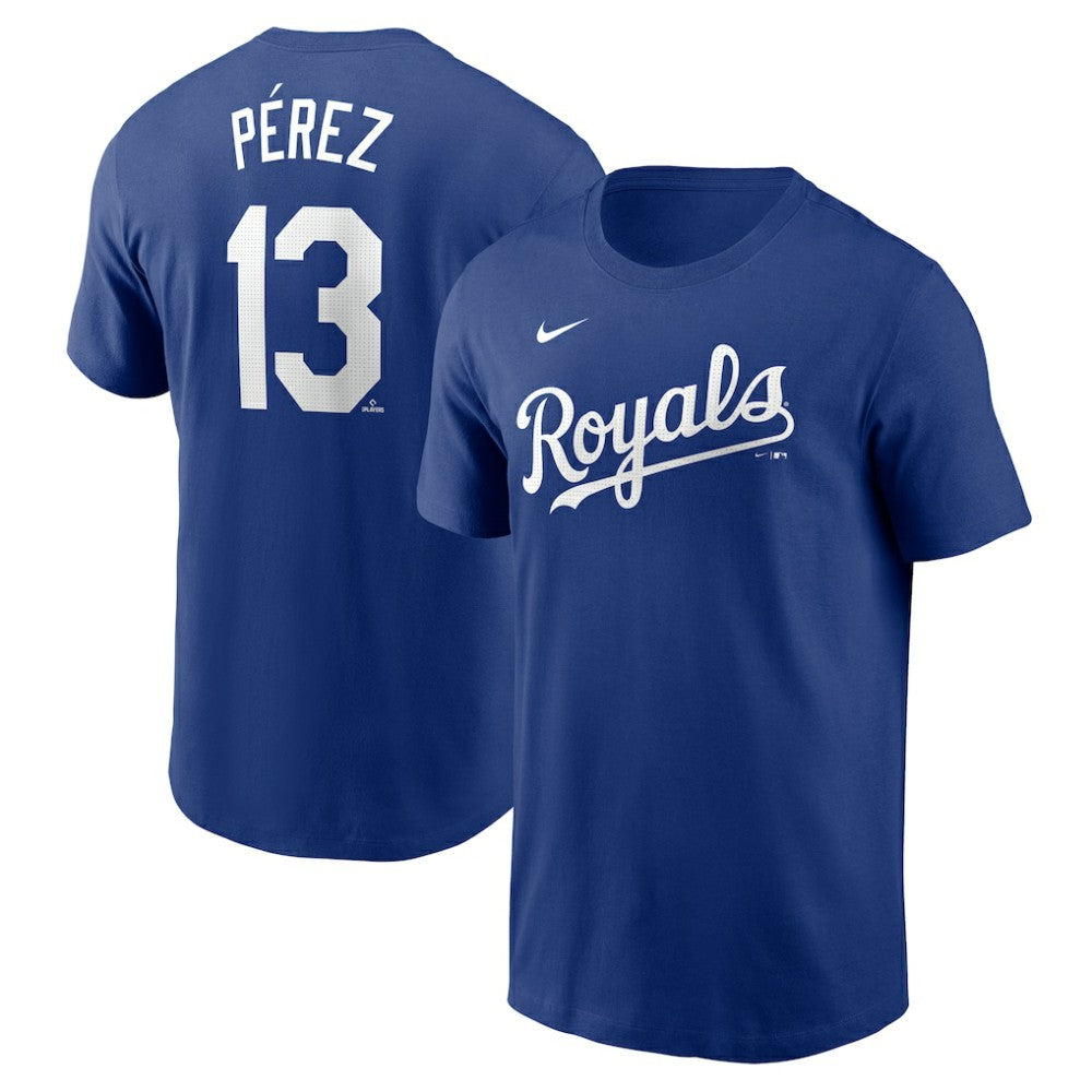Salvador Perez Kansas City Royals Fuse Name & Number T-Shirt Royal | Nike