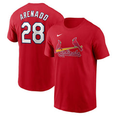 Nolan Arenado St. Louis Cardinals Fuse Name & Number T-Shirt Red | Nike