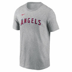 Mike Trout Los Angeles Angels Fuse Name & Number T-Shirt Gray | Nike