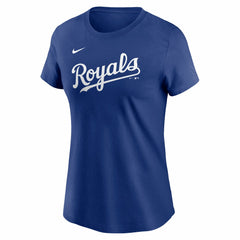 Bobby Witt Jr. Kansas City Royals Women's Cooperstown Collection Fuse Name & Number T-Shirt Royal | Nike